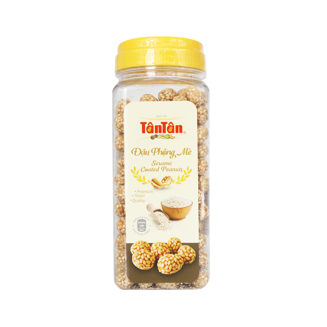 Tan Tan White Sesame Coated Peanuts 240G (Case 24)