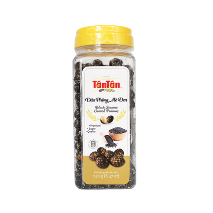 Tan Tan Black Sesame Coated Peanuts 240G (Case 24)
