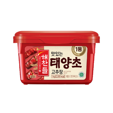 CHEIL JEDANG Haechandle Gochujang Red Pepper Paste 1kg (Case 12)