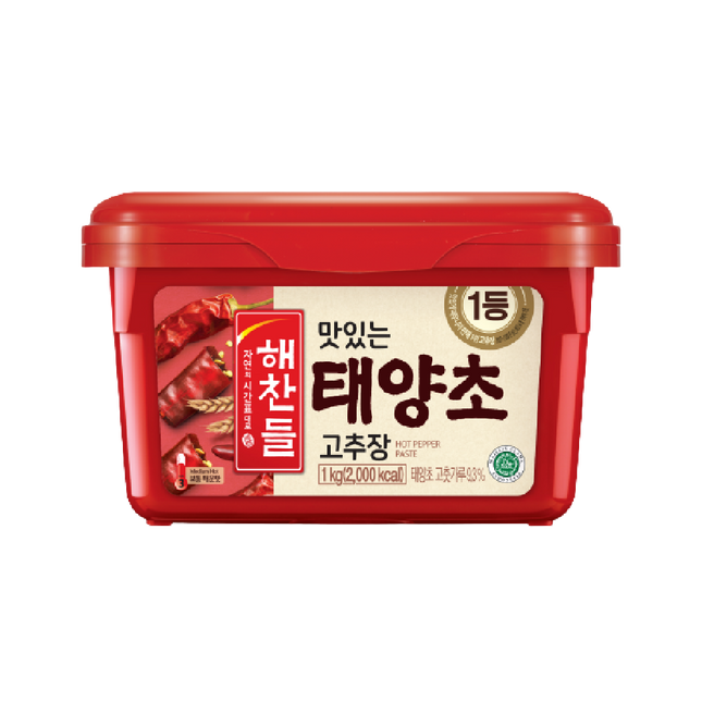 CHEIL JEDANG Haechandle Gochujang Red Pepper Paste 1kg (Case 12)
