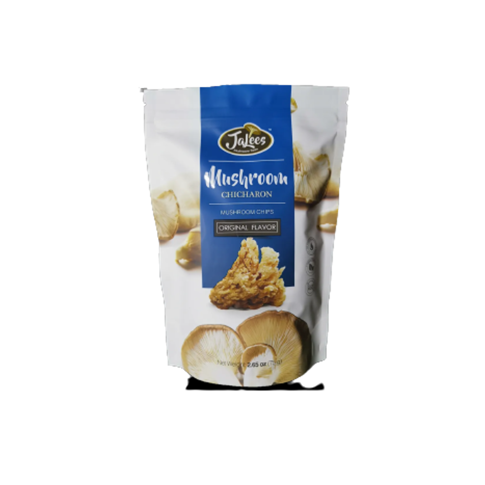 Ja Lees Farm Mushroom Chicharon Original 75g (Case 24)