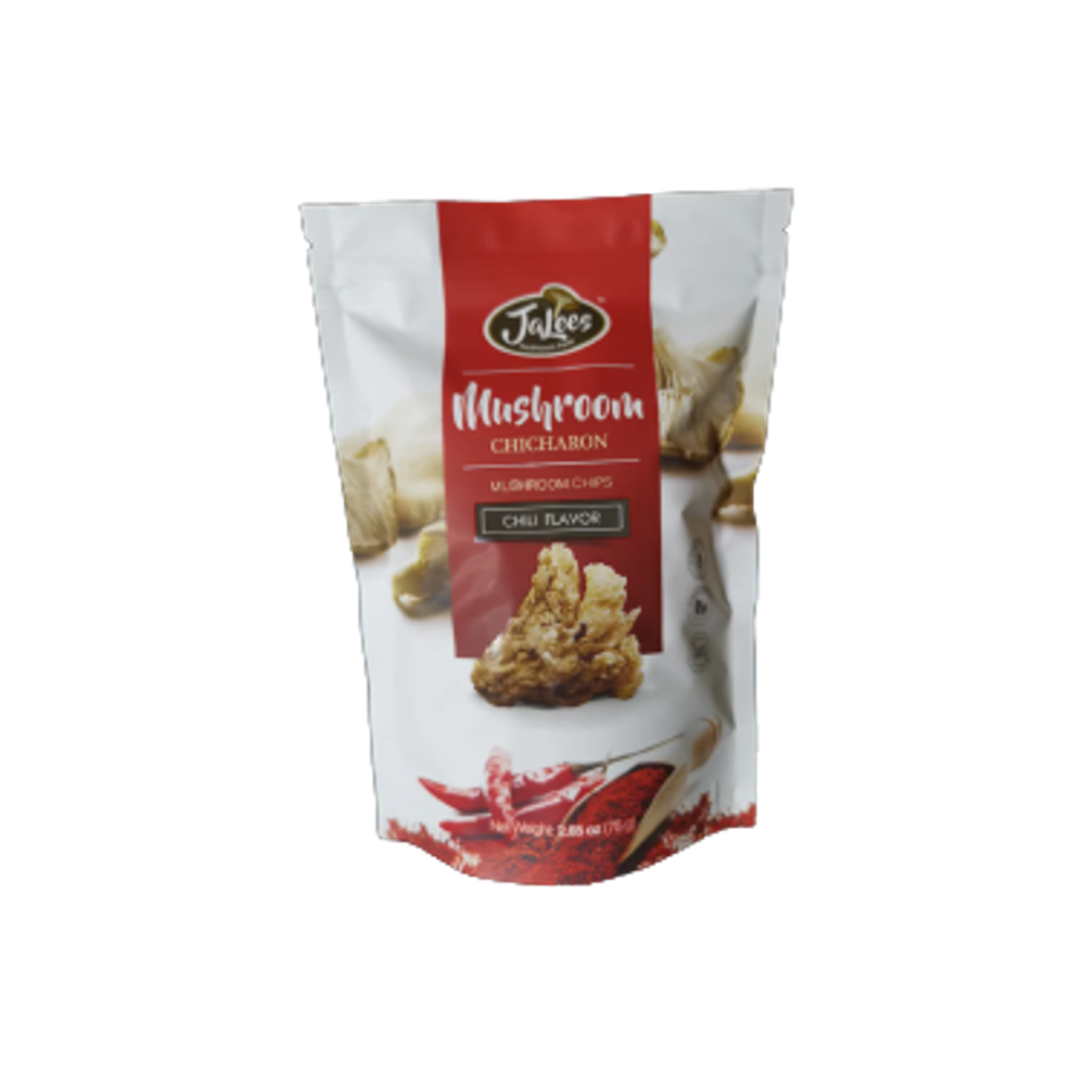 Ja Lees Farm Mushroom Chicharon Chili 75g (Case 24)