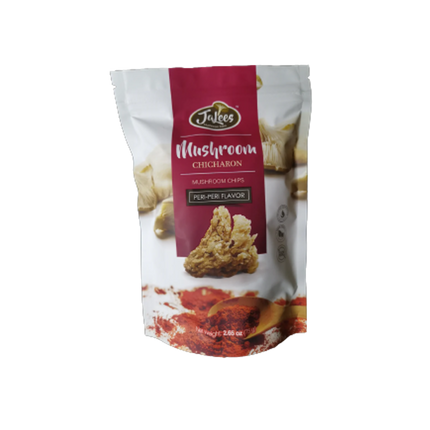 Ja Lees Farm Mushroom Chicharon Peri Peri 75g (Case 24)