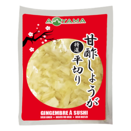 Aoyama Sushi Ginger White In Bag 1.5kg (Case 10)