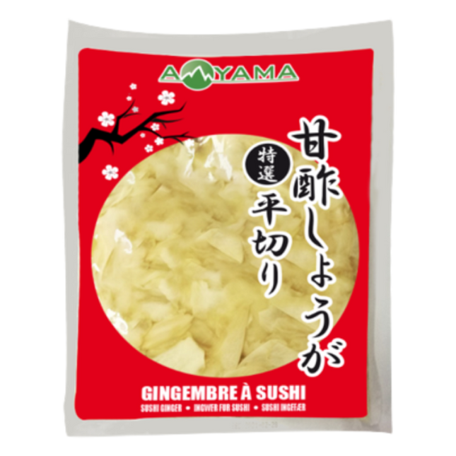 Aoyama Sushi Ginger White In Bag 1.5kg (Case 10)