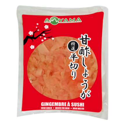 Aoyama Sushi Ginger Pink In Bag 1.5kg (Case 10)