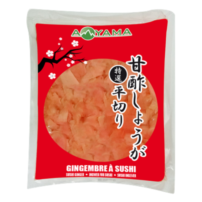 Aoyama Sushi Ginger Pink In Bag 1.5kg (Case 10)