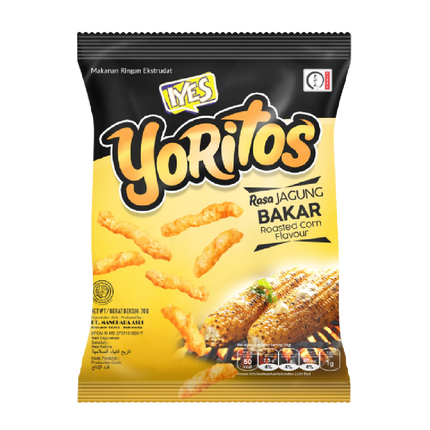 Iyes Yoritos - Roasted Corn Flv 70g (Case 20)