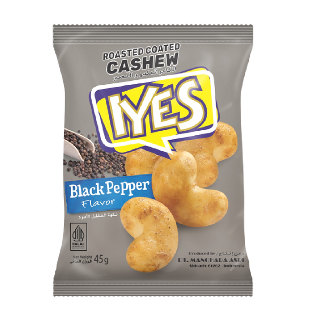 Iyes Cashew Black Pepper Flv 45g (Case 40)