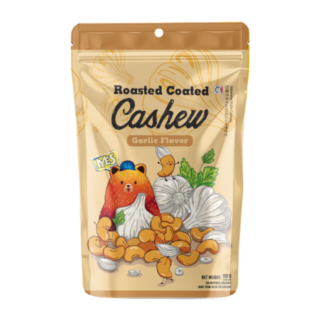Iyes Cashew Garlic Flv 100g (Case 32)