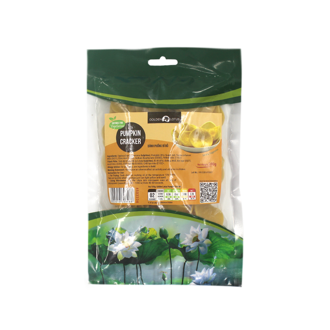 Golden Lotus Pumpkin Cracker 200G (Case 25)