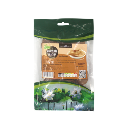 Golden Lotus Chocolate Cracker 200G (Case 25)