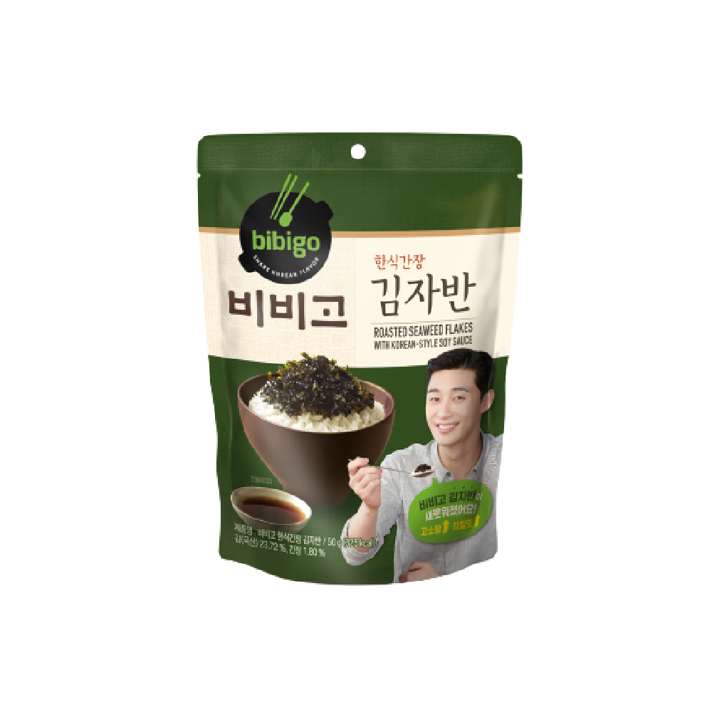 CJ BIBIGO Seasoned Seaweed Flake 50g (Case 20)