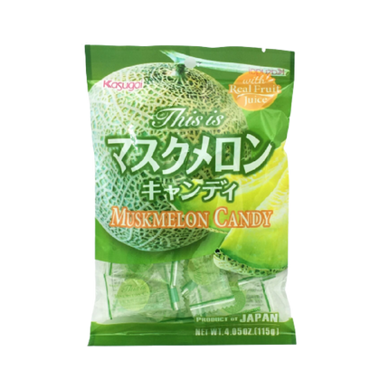 KASUGAI Musk Melon Candy 115g (Case 24)