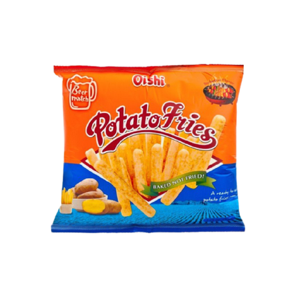 Oishi Potato Fries Barbecue 50g (Case 50)