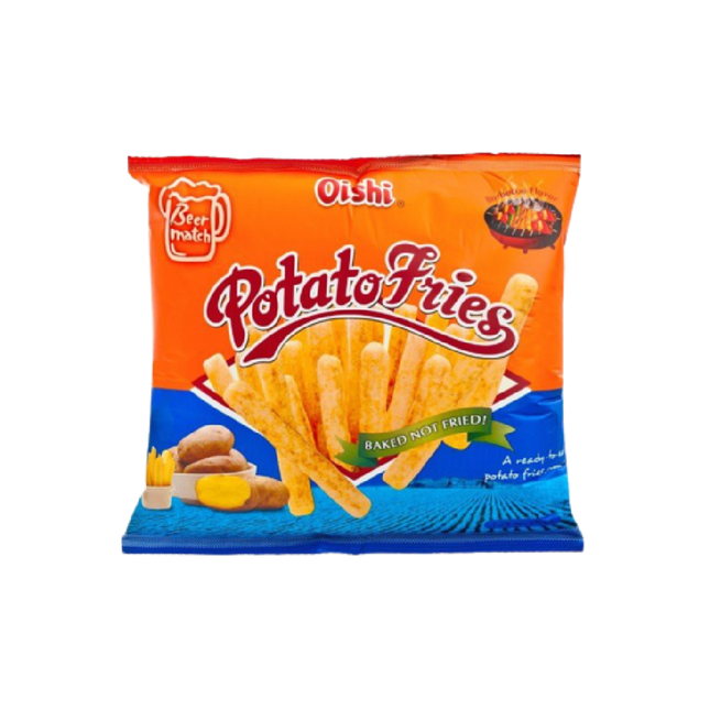 Oishi Potato Fries Barbecue 50g (Case 50)