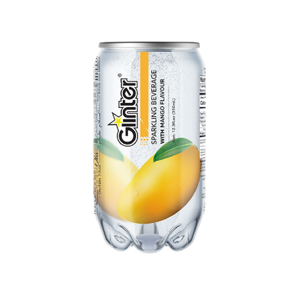 GLINTER Mango Sparkling Water 350ml (Case 24)