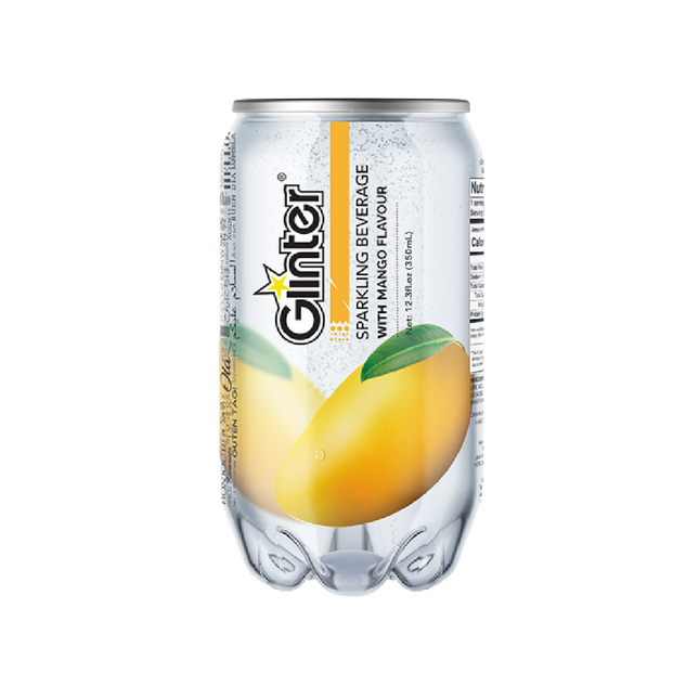 GLINTER Mango Sparkling Water 350ml (Case 24)