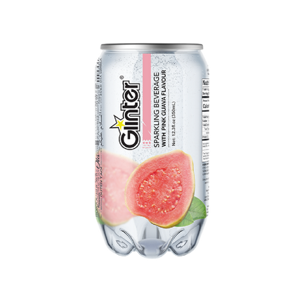 GLINTER Pink Guava Sparkling Water 350ml (Case 24)