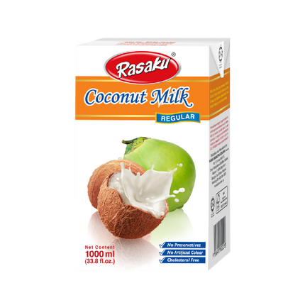 RASAKU Coconut Cream 24% 1L (Case 12)