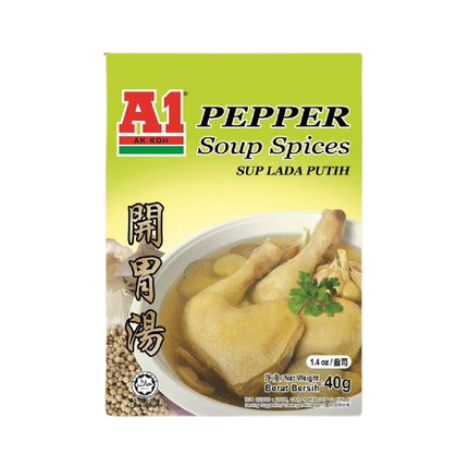 A1 Pepper Spices Soup 40g (Case 240)