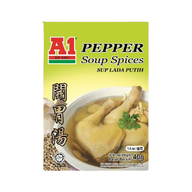 A1 Pepper Spices Soup 40g (Case 240)
