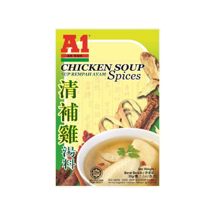 A1 Chicken Soup Spices 35g (Case 240)