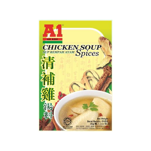 A1 Chicken Soup Spices 35g (Case 240)