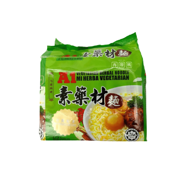 A1 Vegetarian Herbs Noodles 90g (Case 32)
