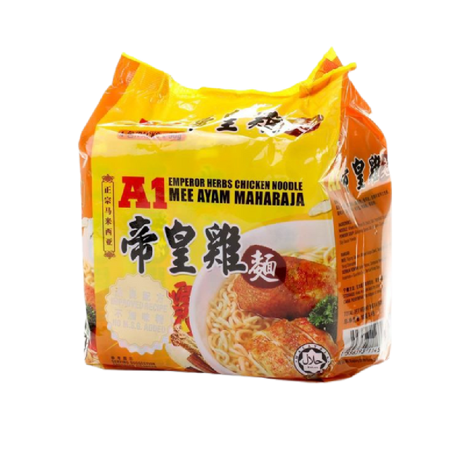 A1 Emperor Herbs Chicken Noodles 90g (Case 32)
