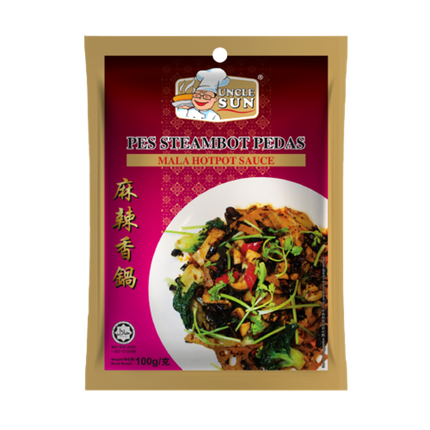 UNCLE SUN Mala Hotpot Sauce 100g (Case 72)