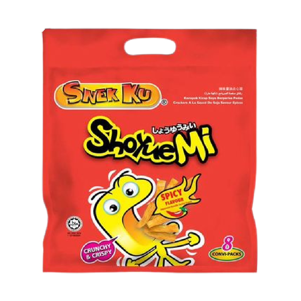 SNEK KU SHOYUEMI Spicy Flavour Snack 112g (Case 24)