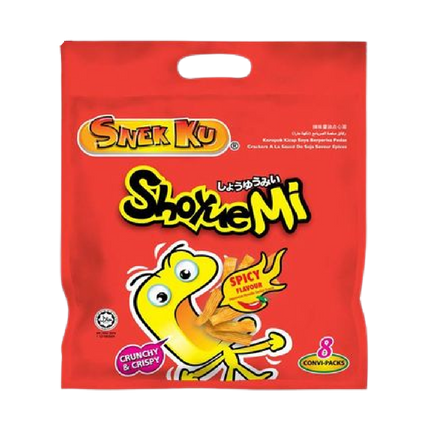 SNEK KU SHOYUEMI Spicy Flavour Snack 112g (Case 24)