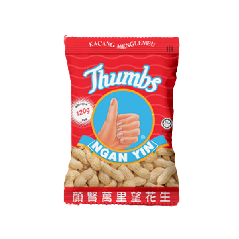 THUMBS Original Menglembu Roasted Groundnuts 120g (Case 60)