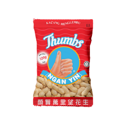 THUMBS Original Menglembu Roasted Groundnuts 120g (Case 60)