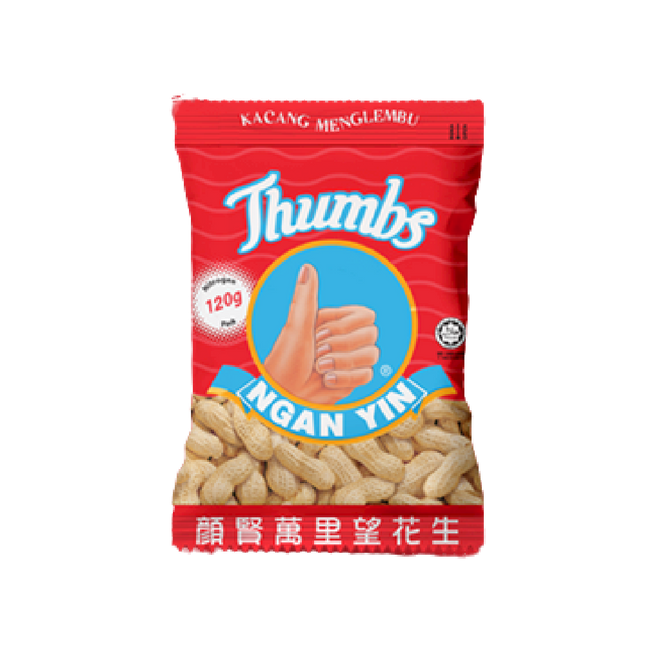 THUMBS Original Menglembu Roasted Groundnuts 120g (Case 60)
