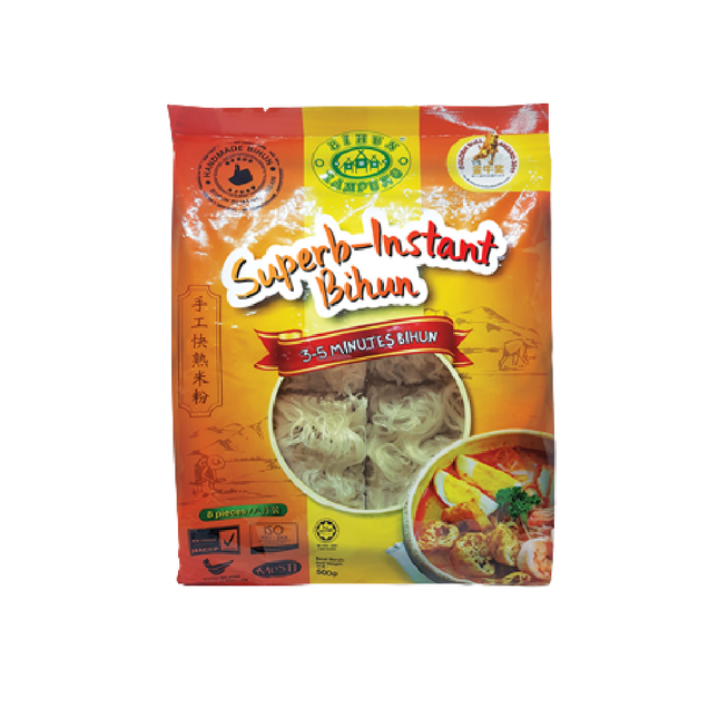 BIHUN Superb Instant Rice Vermicelli 500g (Case 10)