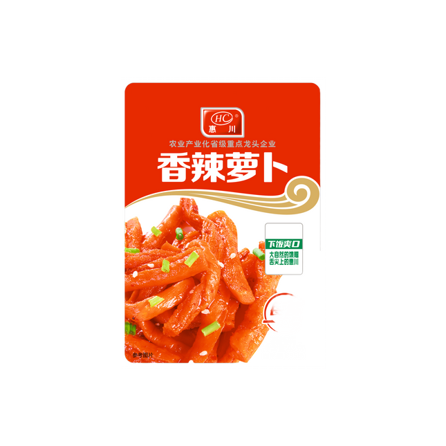 HUICHUAN Spicy Radish 45g (Case 50)