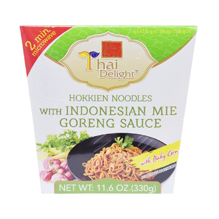 THAI DELIGHT Hokkien Noodles With Mi Goreng Sauce 330g (Case 12)