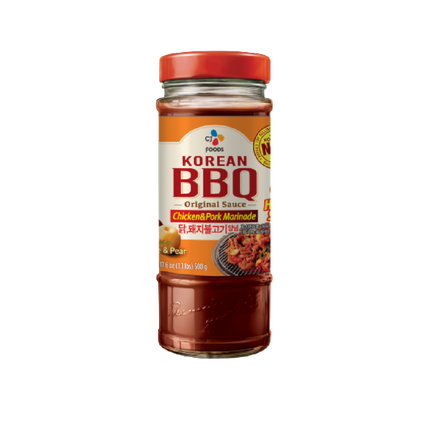 CHEIL JEDANG Korean BBQ Hot Spicy Chicken & Pork Sauce 500g (Case 12)