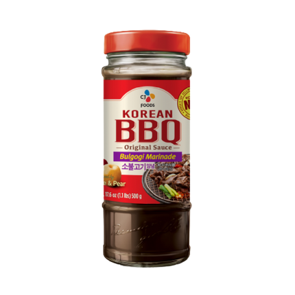 CHEIL JEDANG Korean BBQ Bulgogi Marinade Sauce 500g (Case 12)