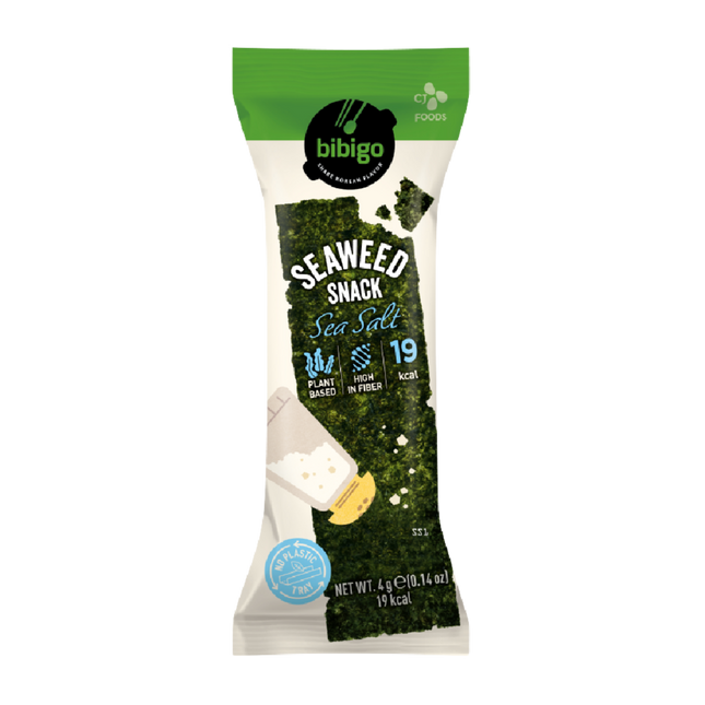 CJ BIBIGO Seaweed Snack Seasalt 4g (Case 36)