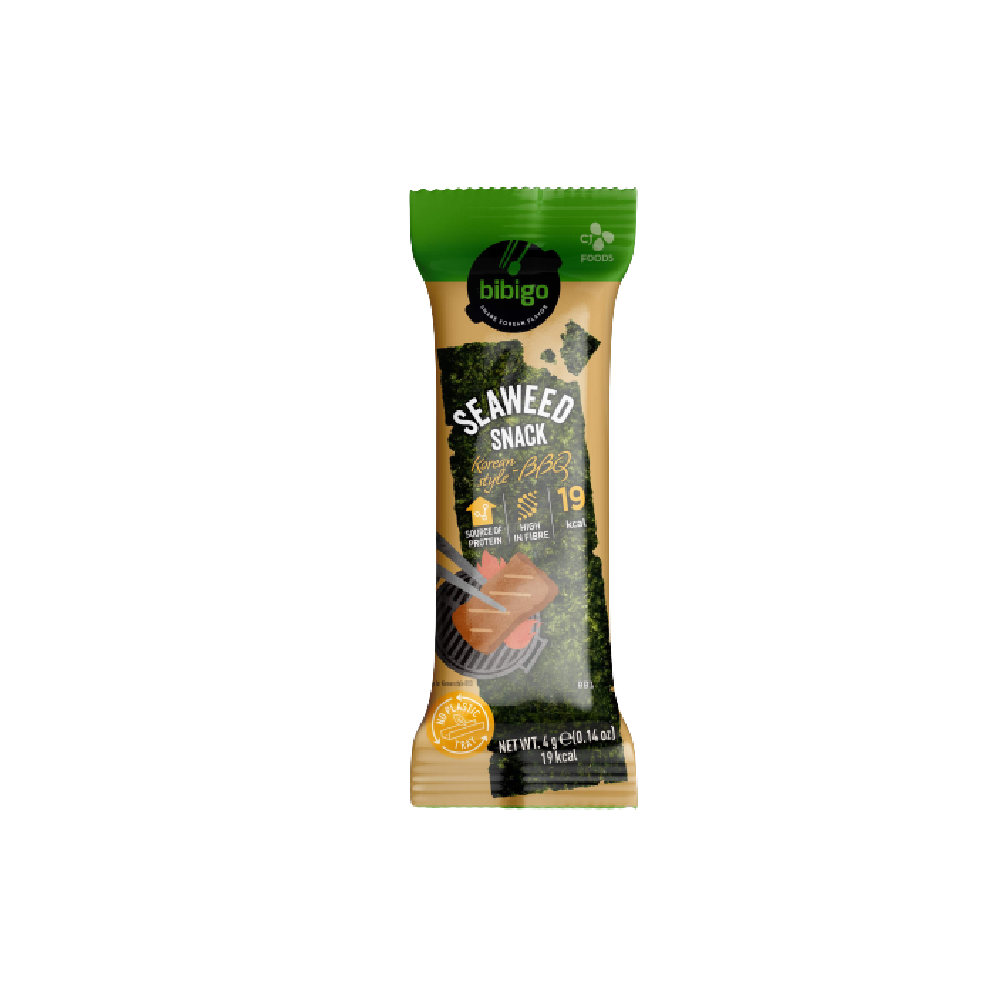 CJ BIBIGO Seaweed Snack BBQ 4g (Case 36)