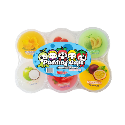 Aiiing Pudding - Assorted 660g (6pcs) (Case 16)