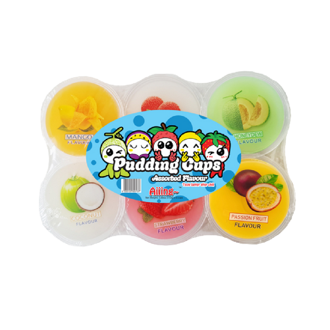 Aiiing Pudding - Assorted 660g (6pcs) (Case 16)