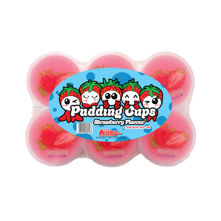 Aiiing Pudding - Strawberry 660g (6pcs) (Case 16)