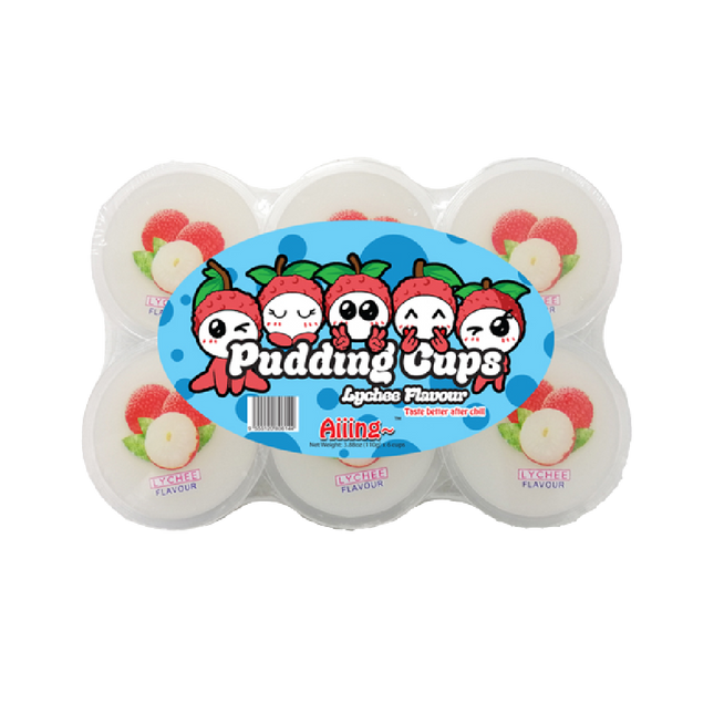 Aiiing Pudding - Lychee 660g (6pcs) (Case 16)