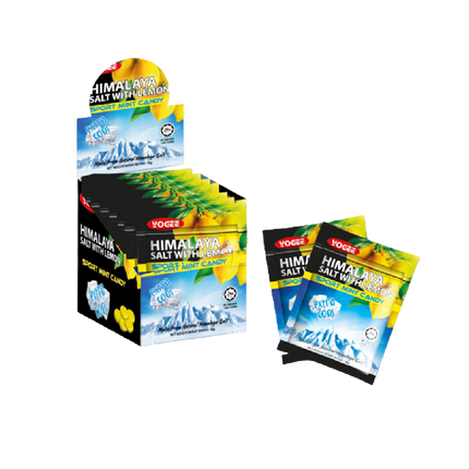 Yogee Himalaya Salt with Lemon 18g (Case 144)