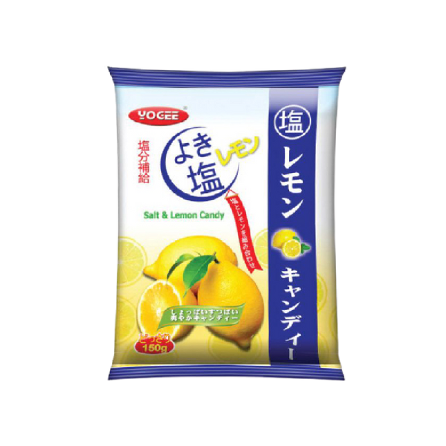 Yogee Salt & Lemon Candy 150g (Case 20)