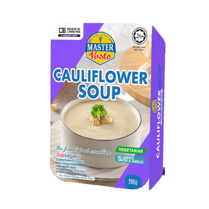 Master Pasto Vegetarian Cauliflower Soup 200g (Case 36)